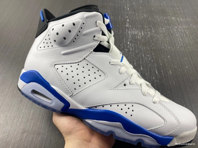 MaikeSneakers Jordan Air Blue 384664-107 6 (2014) Retro Sport 0715